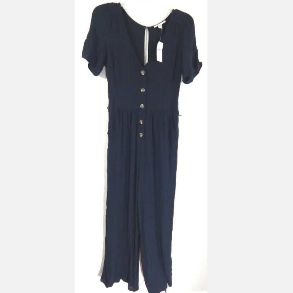 American Eagle Button Front Jumpsuit - image 1